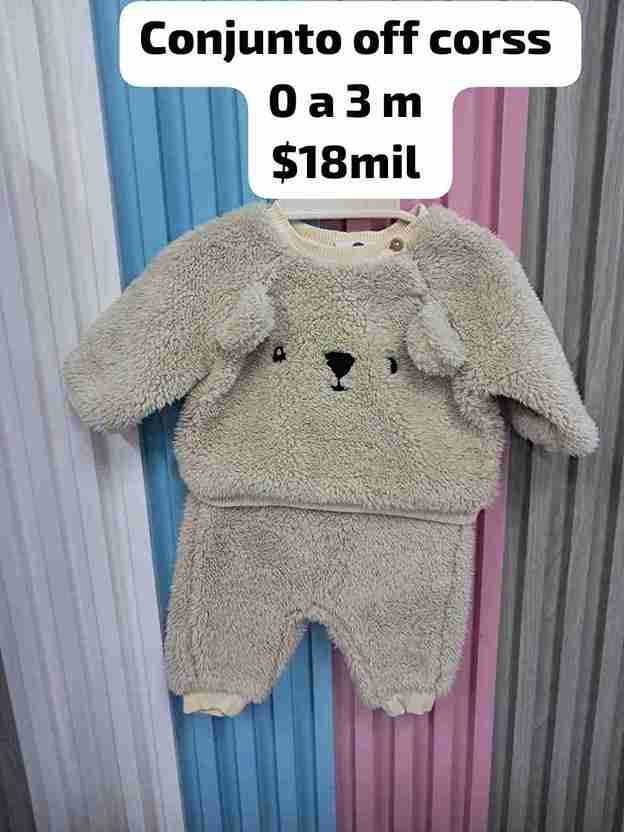 CONJUNTO OFF CORSS OSOS 0/3M