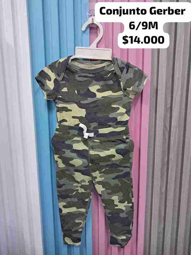 CONJUNTO GERBER 6/9M MILITAR