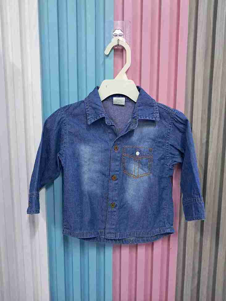 CAMISA DE JEANS 9/12M