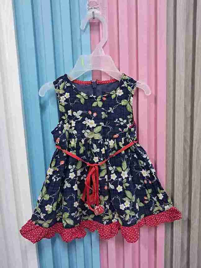VESTIDO 6 M FLORES