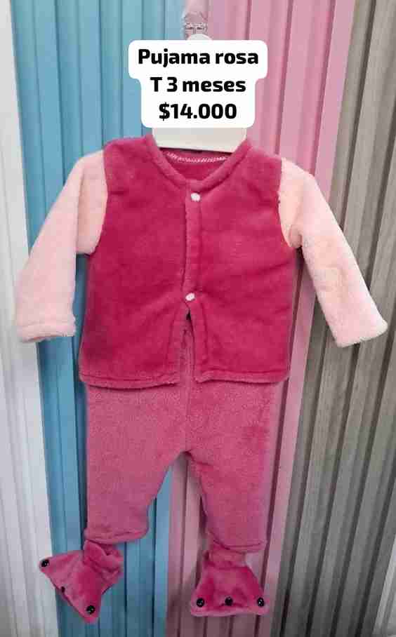 PIJAMA 3M ROSA