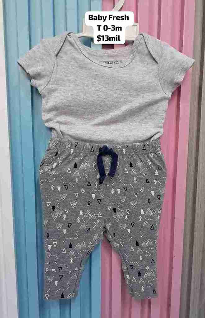 CONJUNTO BABY FRESH 3M