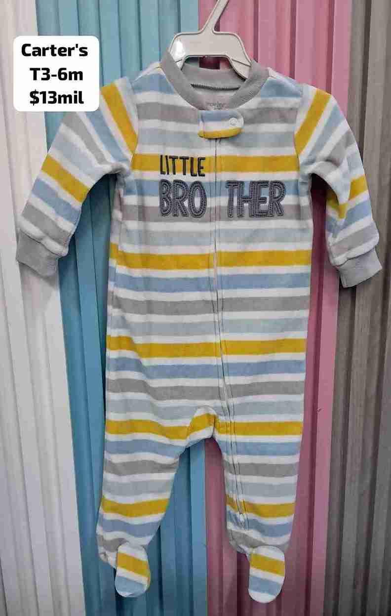 PIJAMA CARTERS T 6M RAYAS