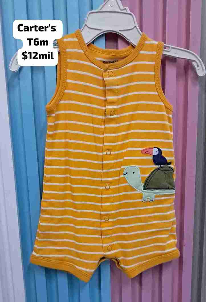 MAMELUCO CARTERS 6M RAYAS