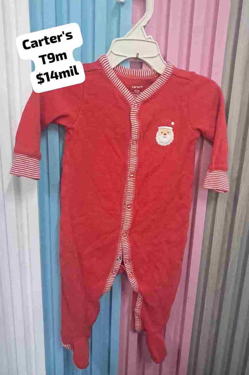 PIJAMA CARTERS 9M ROJA