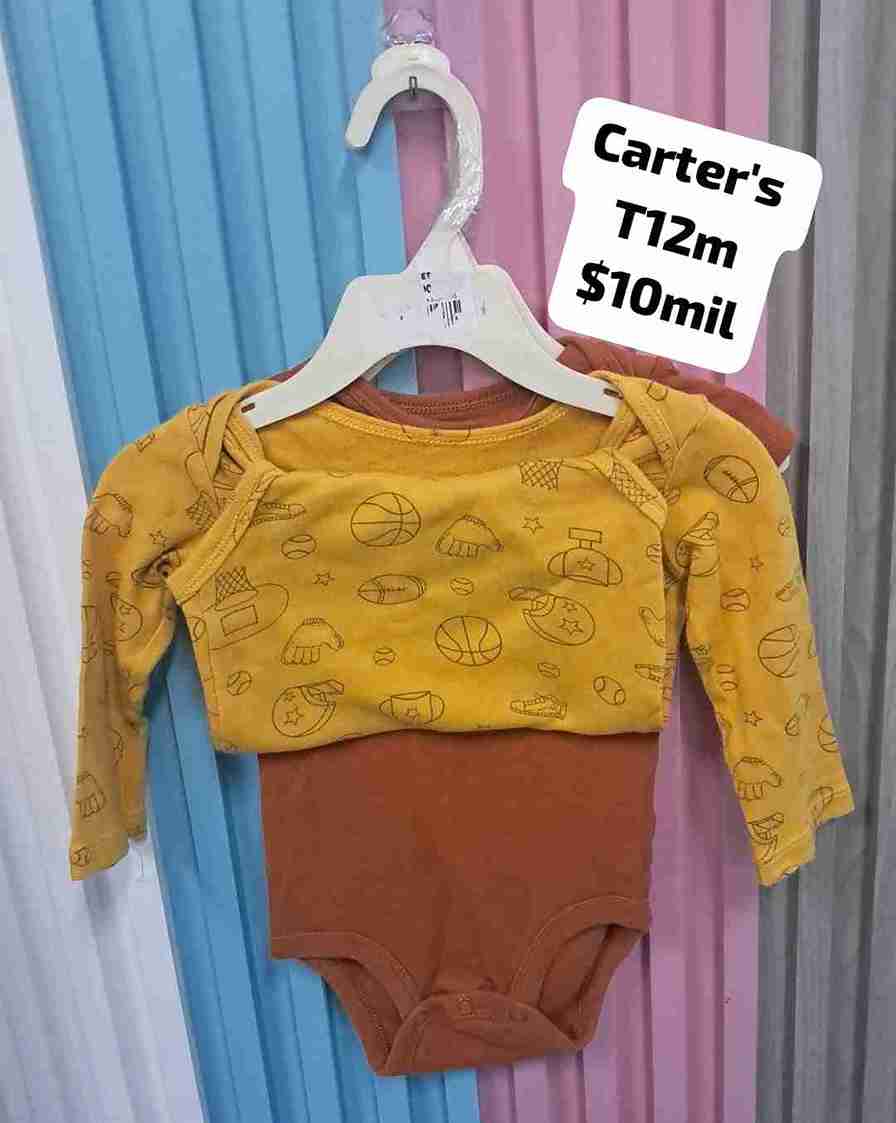 CARTERS 12M BODY X2