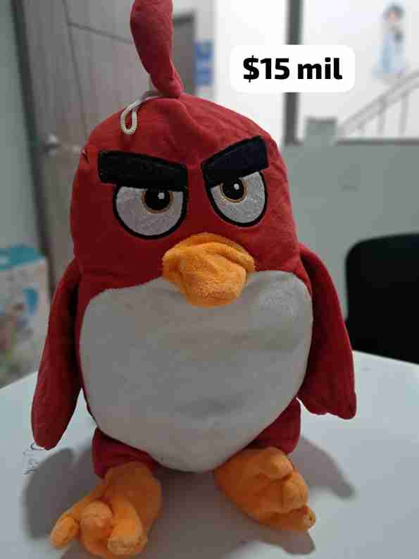 PELUCHE Angry Birds MEDIANO