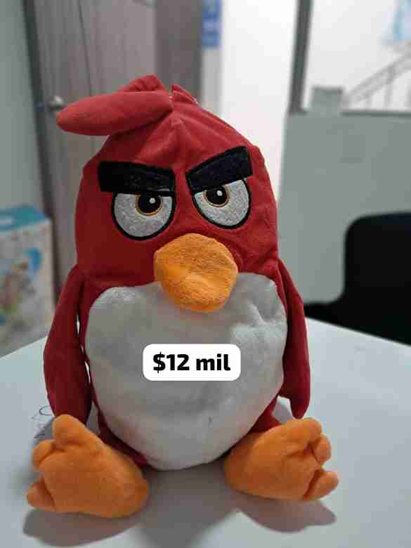 PELUCHE Angry Birds PEQUEÑO