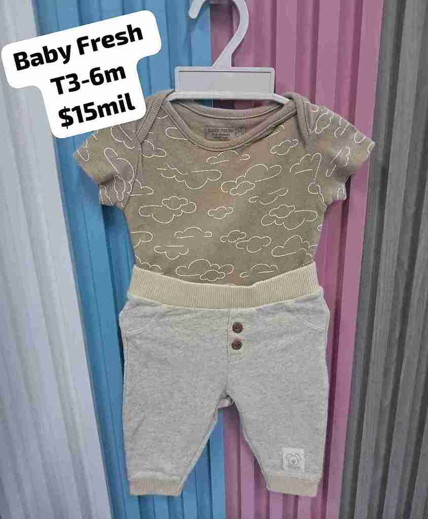 CONJUNTO BABY FRESH 3/6M