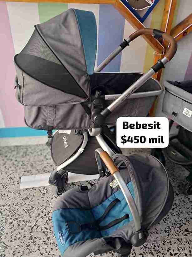 COPCHE BEBESIT + PORTA BEBE
