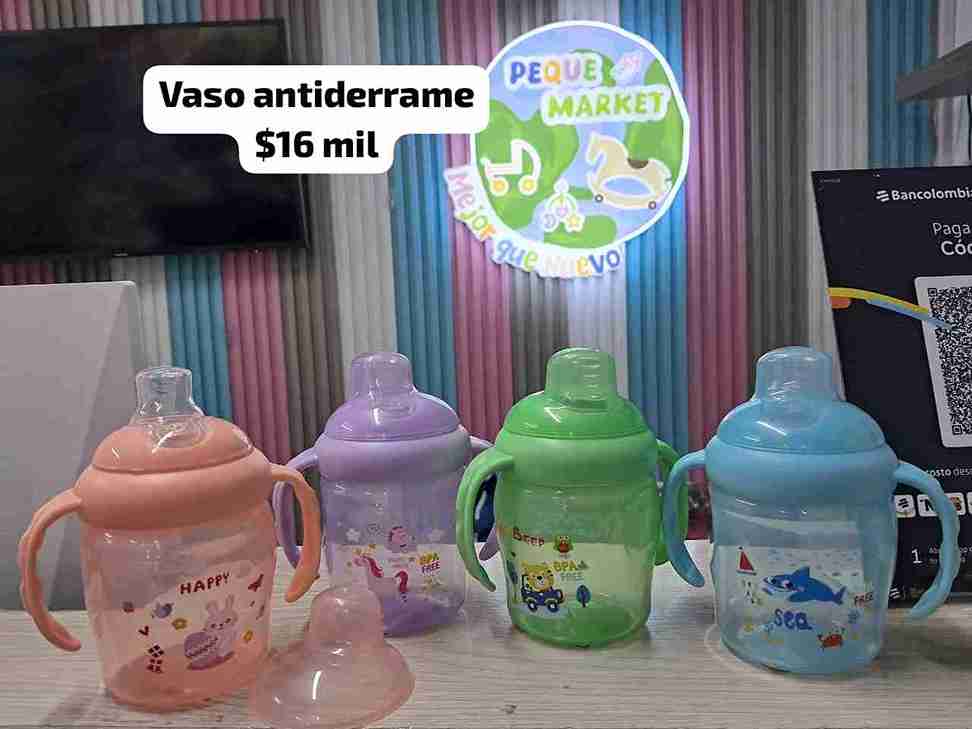 Vaso boquilla antiderrame
