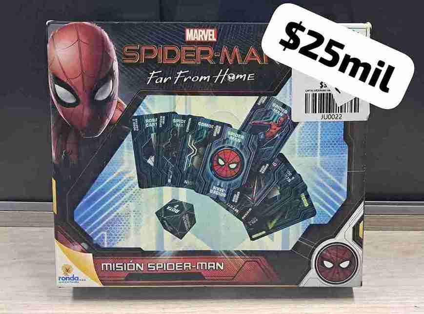JUEGO DE CARTAS SPIDER-MAN 