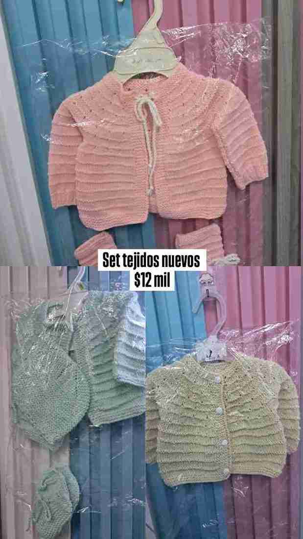 CONJUNTOS TEJIDOS PARA BEBES 