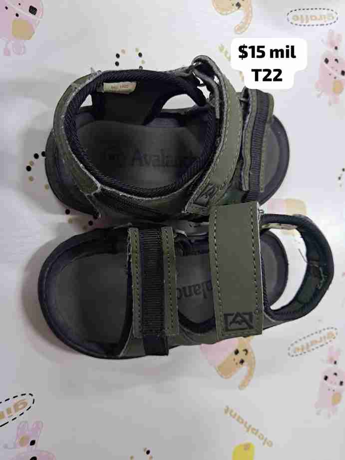 ZANDALIAS VERDES NIÑO