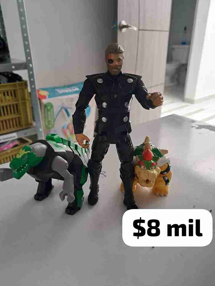 VILLANO + 2 ANIMALITOS