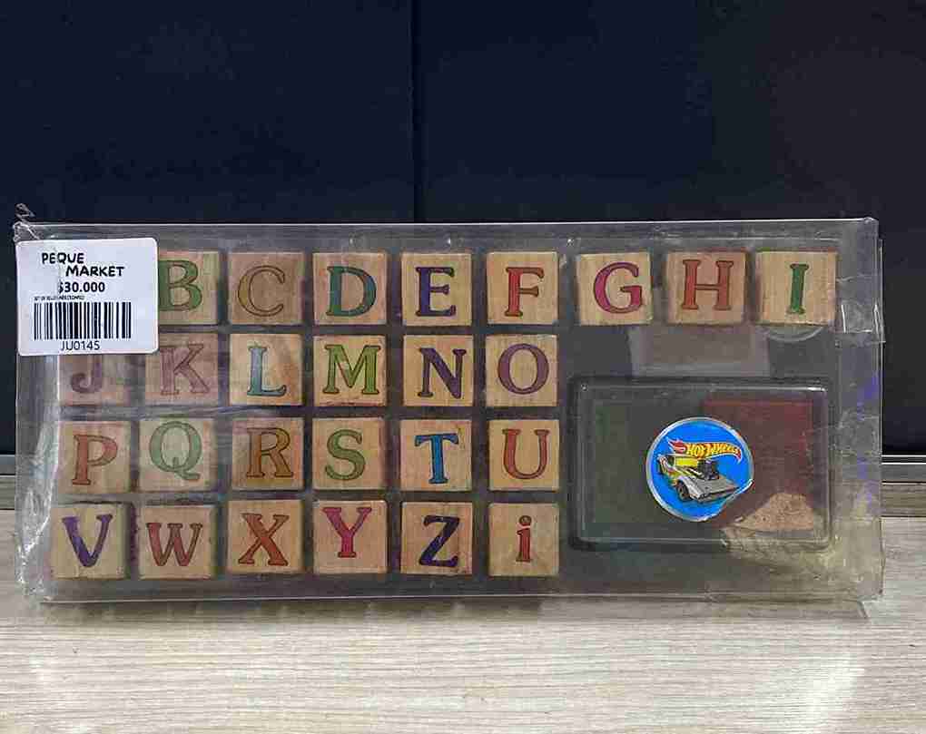 SET DE SELLOS ABECEDARIO