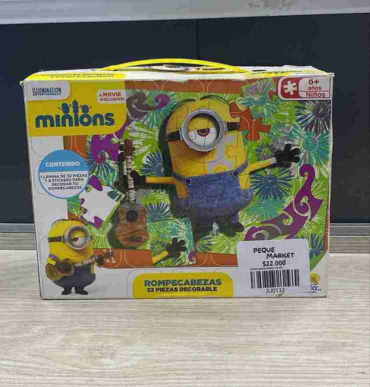 ROMPECABEZAS MNIONS X 32 PCS