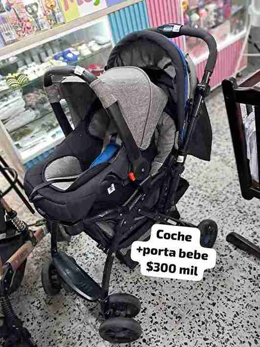 COCHE + PORTA BEBE EBABY