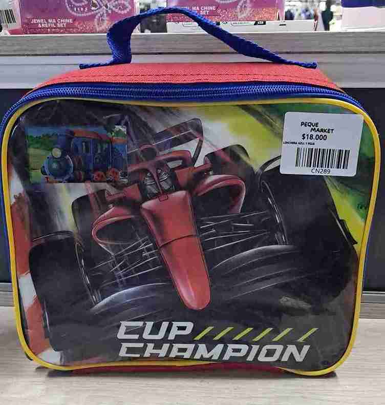 LONCHERA AZUL Y ROJA