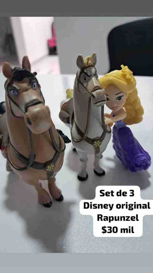 RAPUNZEL Y SUS CABALLOS