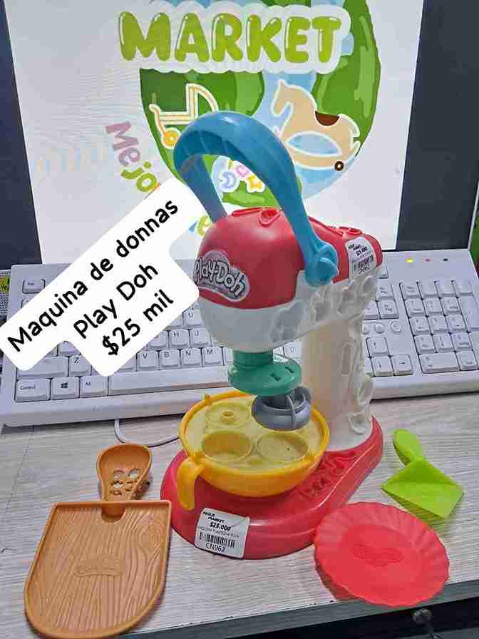 MAQUINA PLASTILINA ROJA