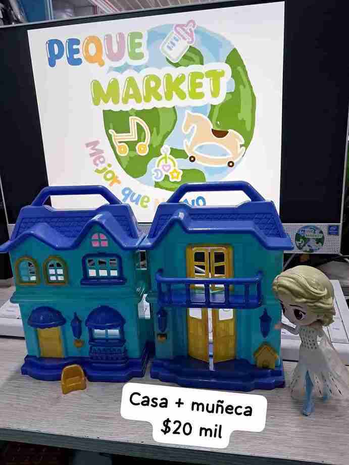 CASAS MUÑECAS PEQUEÑAS X2