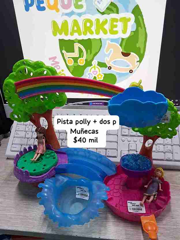 PISTA POLLI X2 MUÑECAS
