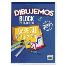 BLOCK BASE 30 PARA DIBUJO 25X35