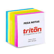 NOTAS ADHESIVAS X500 TRITON