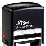 SELLO FECHADOR SHINY S-827D AUTOENTINTABLE 30X50MM