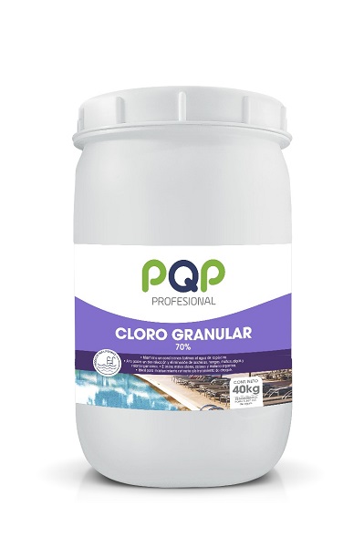 Cloro Granular 70% PQP Profesional 40 Kg