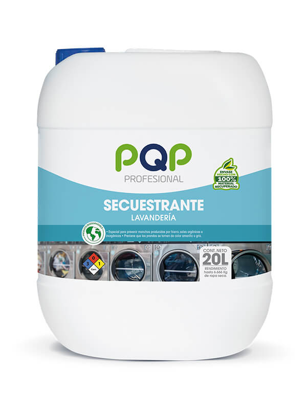 Secuestrante Lavanderia PQP Profesional 20 L