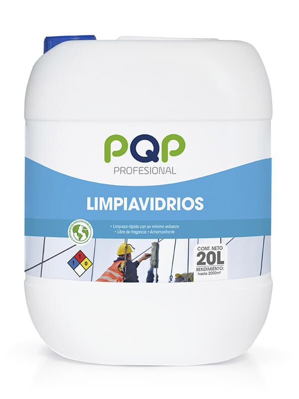 Limpiavidrios Profesional PQP 20 LITROS
