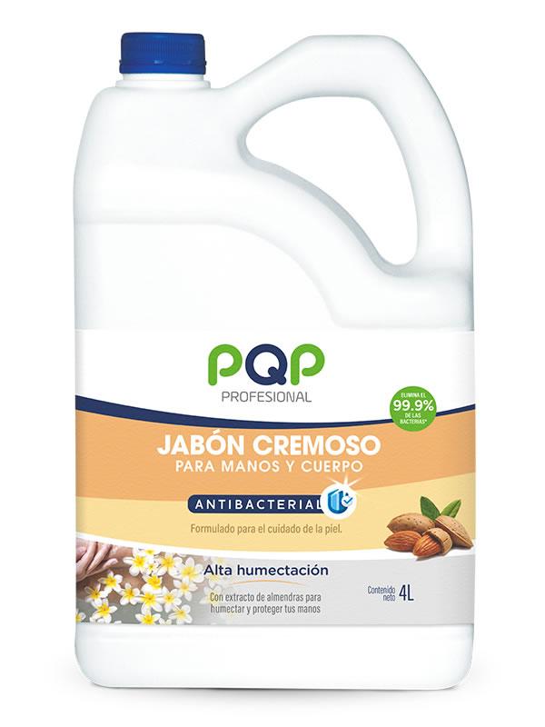 Jabón Cremoso Para Manos y Cuerpo PQP Profesional 4L