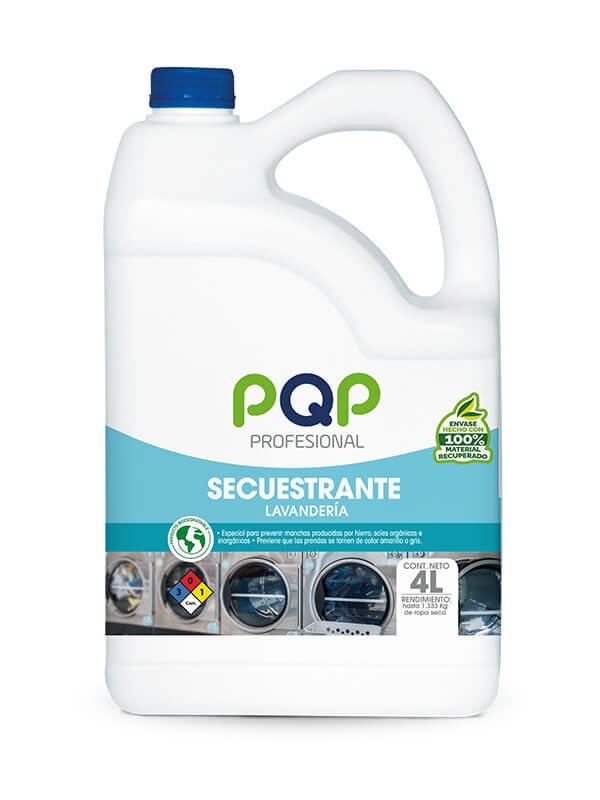 Secuestrante Lavanderia PQP Profesional 4 L