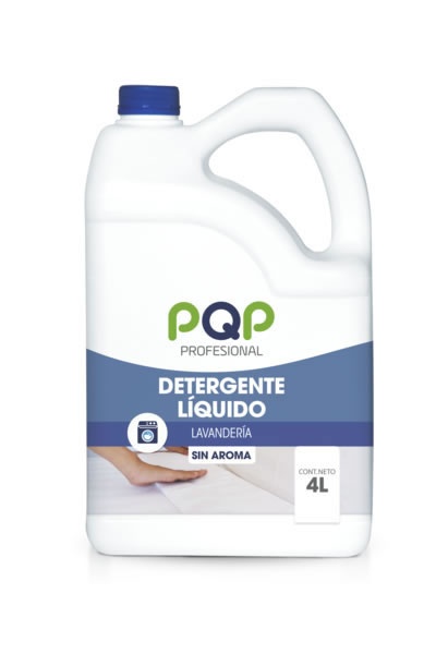 Detergente Líquido Lavanderia PQP Profesional 4 L