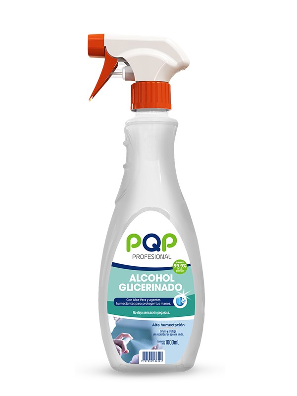 Alcohol Glicerinado PQP Profesional 1L
