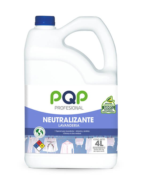 Neutralizante de Lavanderia PQP Profesional 4 L