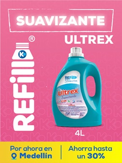 Refill Suavizante Ultrex 4 Litros
