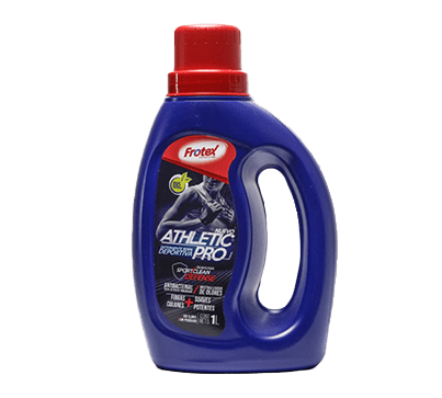 Detergente Líquido Athletic Pro Frotex Ropa Deportiva Biodegradable 1 Litro