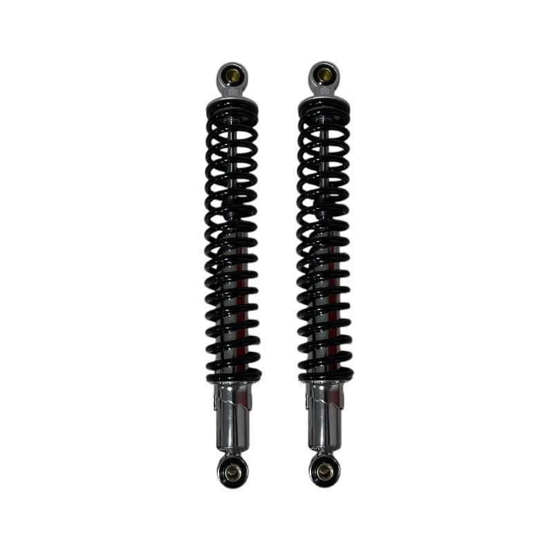 AMORTIGUADOR TRAS AKT-125/150 TT/XL-125/185 NEGRO (PAR) KANUNIfi (K9.1)