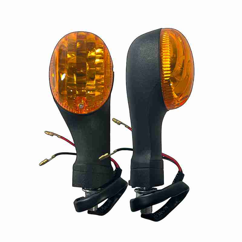 DIRECCIONALES BOXER-100 CT LENTE NARANJA (PAR) JS-001  (k7)