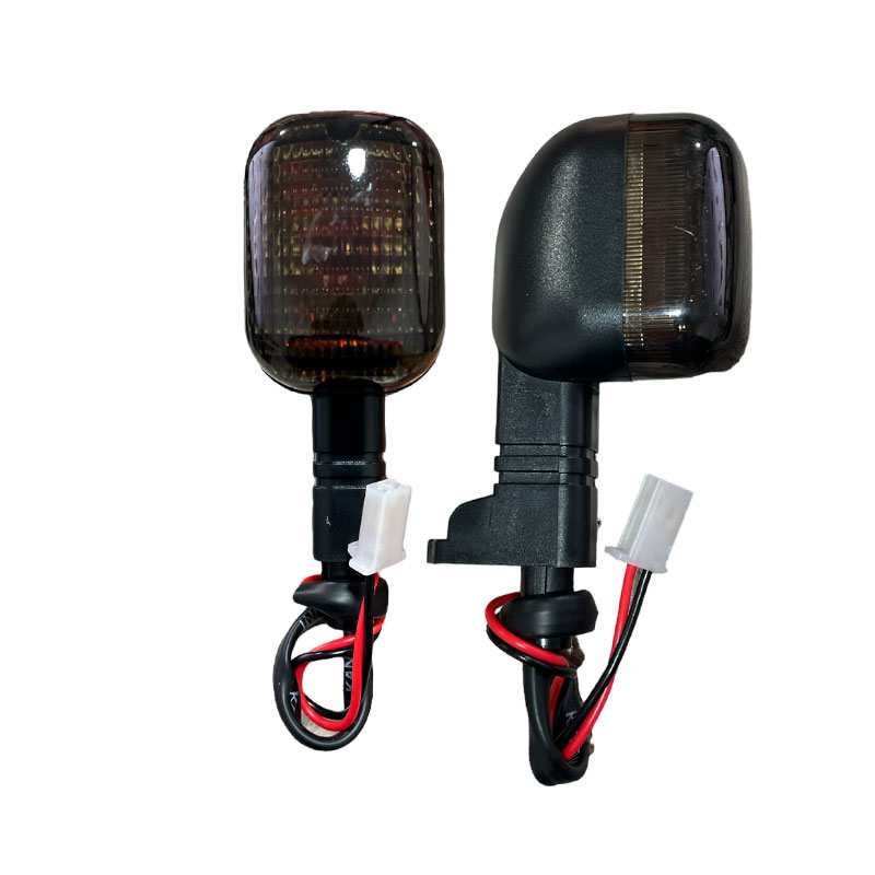 DIRECCIONALES TRASERA BWS-125 II TRANSPARENTE HUMO (PAR) JS-047 CON CONECTOR  (K7.1)