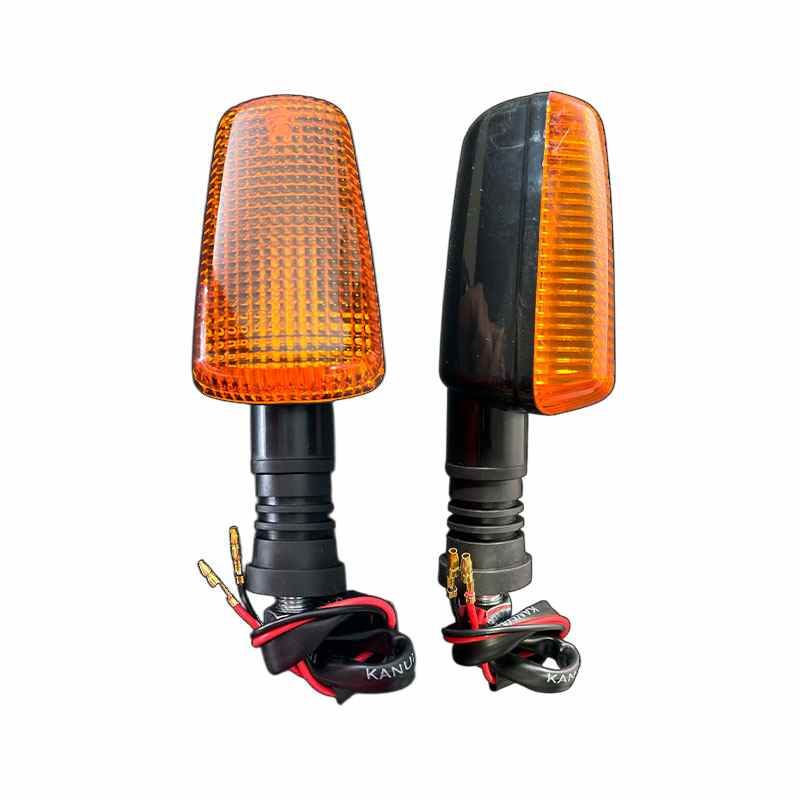 DIRECCIONALES DEL/TRAS DT200/DT125 SPECIAL LENTE NARANJA C/U JS044 (K7)