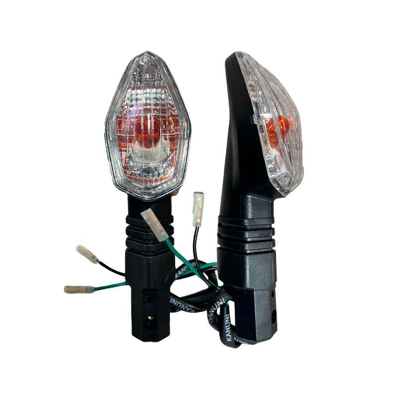 DIRECCIONALES DEL TVS RTR-200 APACHE/ TVS  LENTE TRANSPARENTE (PAR) JS-141 (K7.1)