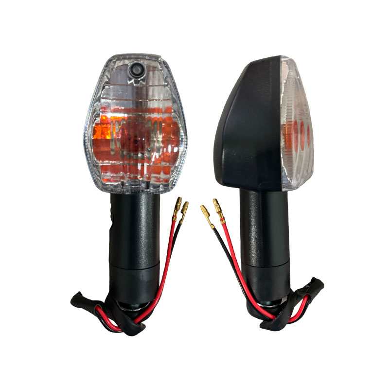 DIRECCIONALES DEL/TRAS NXG-100 SPLENDOR/WAVE/ECO DELUXE MODELO NUEVO/ TRANSPARENTE (PAR)(K7.4)