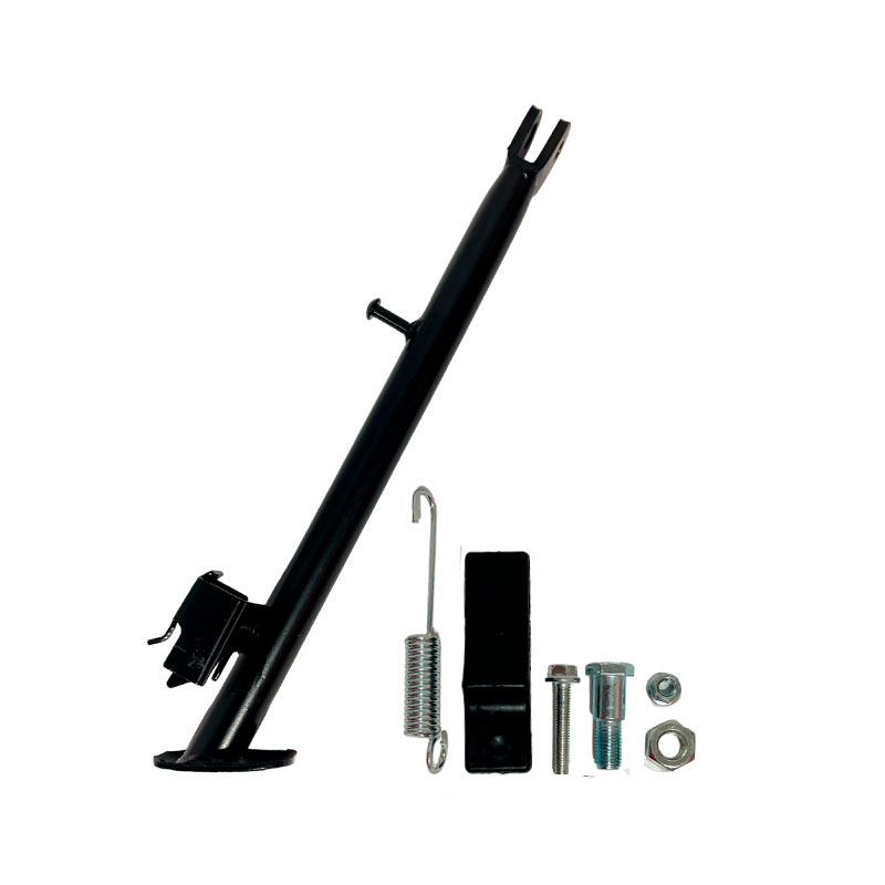 PATA LATERAL DR-150 CON RESORTE Y TORNILLO (TIPO ORIGINAL) (L9.5)