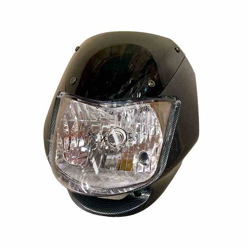 FAROLA CON CARENAJE C/VISOR BOXER-100 CT CARBON (K6.1)