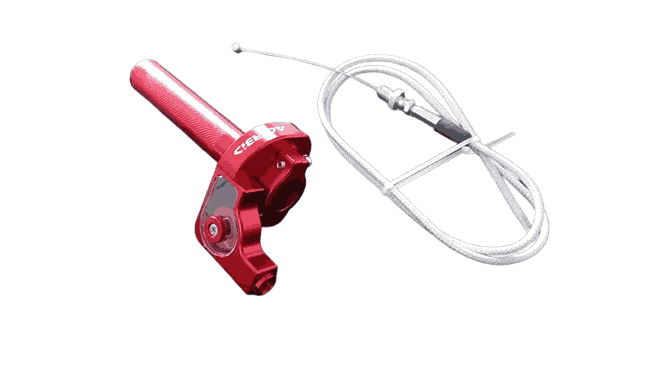 ACELERADOR DE CUARTA ACERBIS CON GUAYA ROJO (Y2-G9.2)