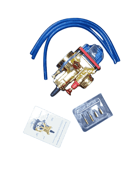 CARBURADOR CORTINA PLANA DORADO 28 MM/BOXER/NKD/AX/RX/DT/ (B3.6-W2)(B3.7)